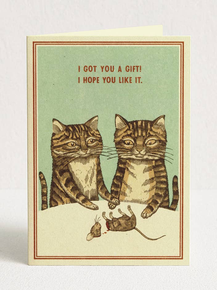 J'espère que tu l'aimes Carte de vœux pour la vente par Ravi Zupa Arts