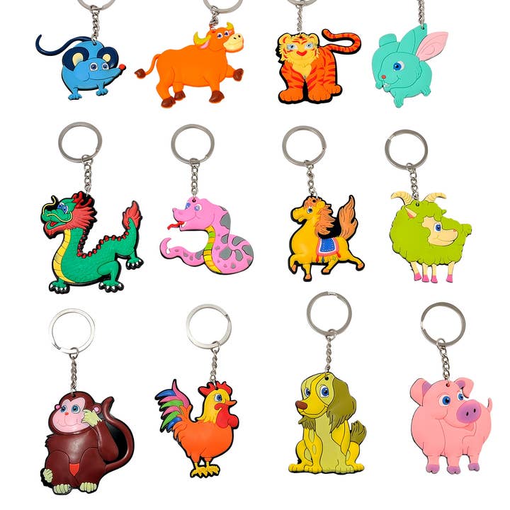 Original Source - Wholesale Keychain - Unisex - Key Chain - Zodiac - Snake