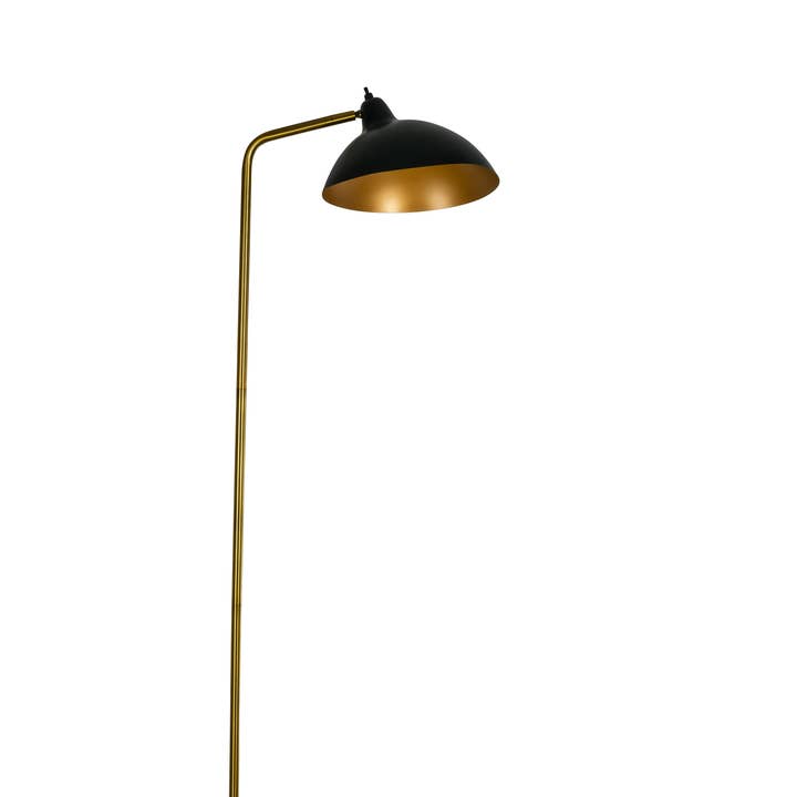 Luminária de chão Futura em latão antigo por atacado de Dyberg Larsen
