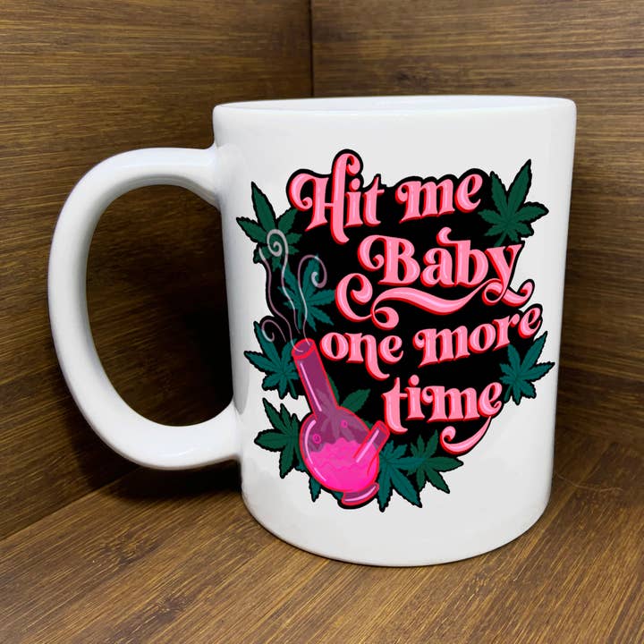 Hit Me Baby One More Time Mug for wholesale by Citizen Ruth