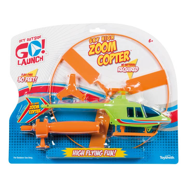 Toysmith - Wholesale Toy Plane - Kids - Get Outside GO!â„¢ Launch Sky Zoom Copter