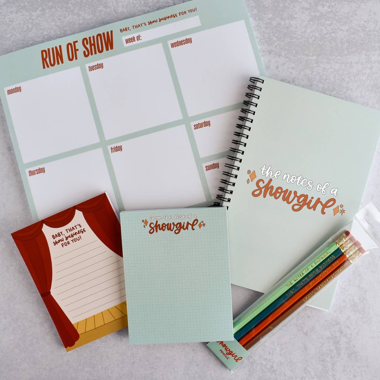 Kyn You Believe It - Wholesale Notepad - From the Desk of a Showgirl Notepad3