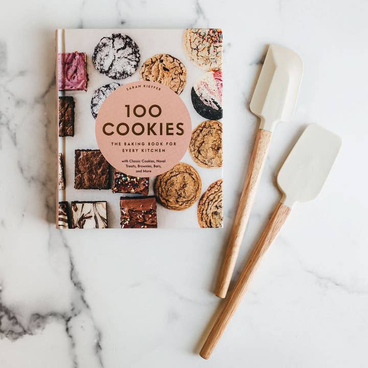 Giften Market - Wholesale Spatula/Turner - Set of 2 Silicone Spatulas - Ivory - Kitchen / Baking Tools1