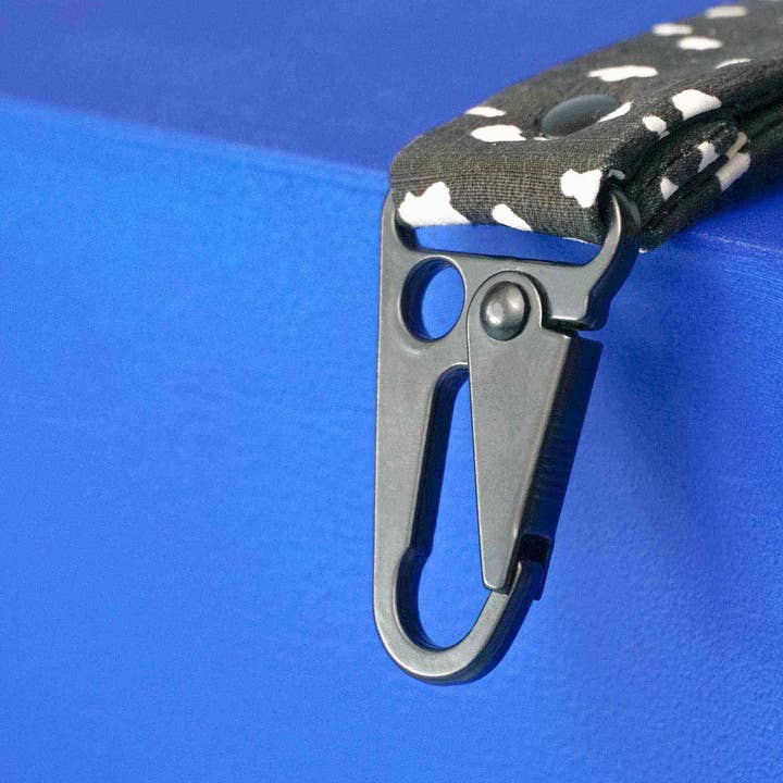 Notabag - Wholesale Keychain - Unisex - Keychain Black Sprinkle - Pattern Upcycled2