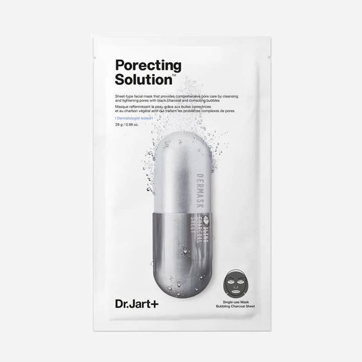 DR.JART Porecting Solution Bubbling Charcoal Sheet 1 Sheet for wholesale by Glowiss
