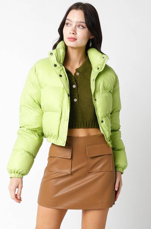 Olivaceous – wholesale Bomberjacka - Dam – Pufferbombarjacka7