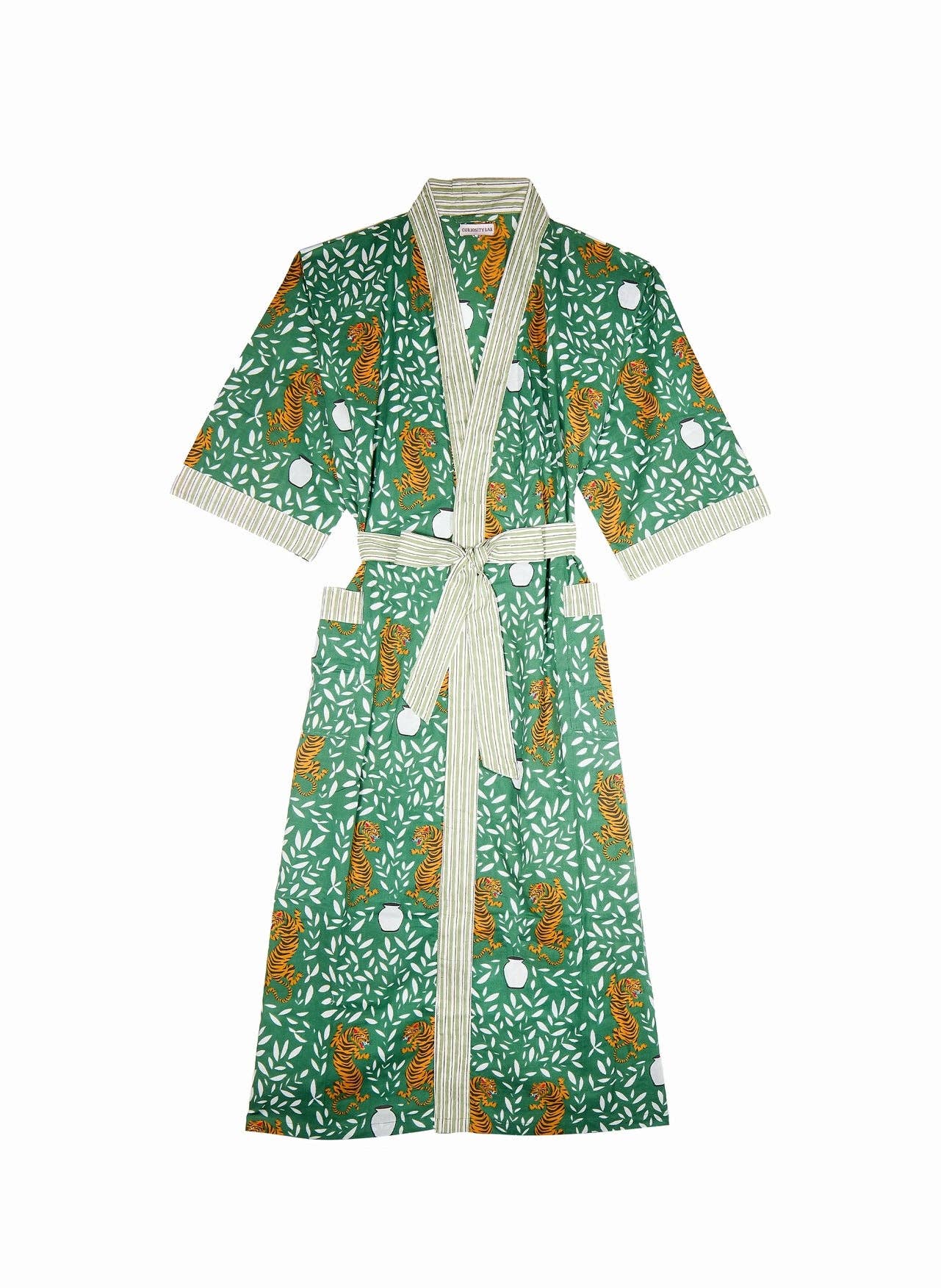 Curiosity Lab - Vendita all'ingrosso Kimono - Donna - Kimono lungo in cotone indiano Mandu2