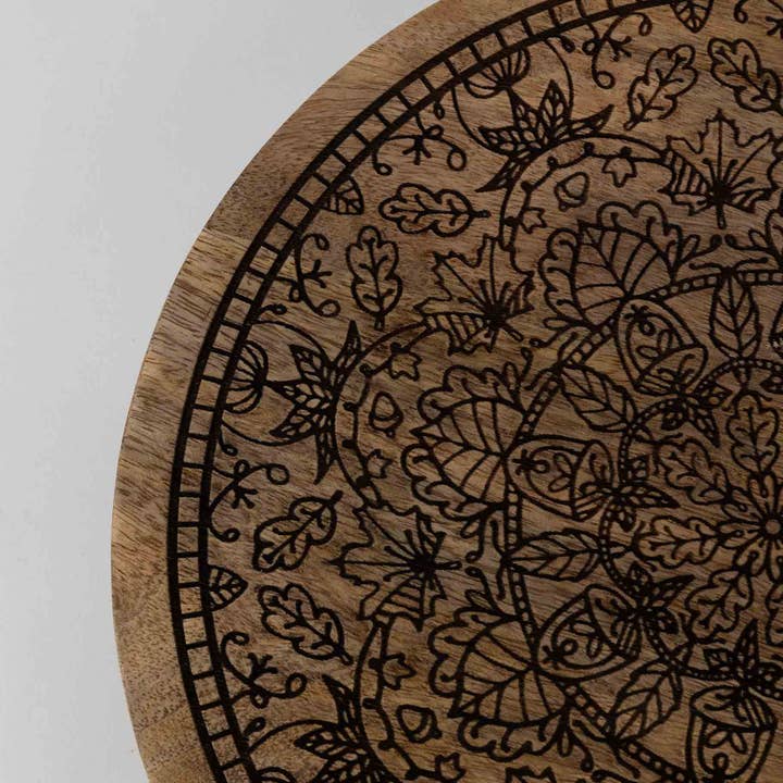 Ten Thousand Villages - Wholesale Lazy Susan - Mandala Wooden Lazy Susan *1