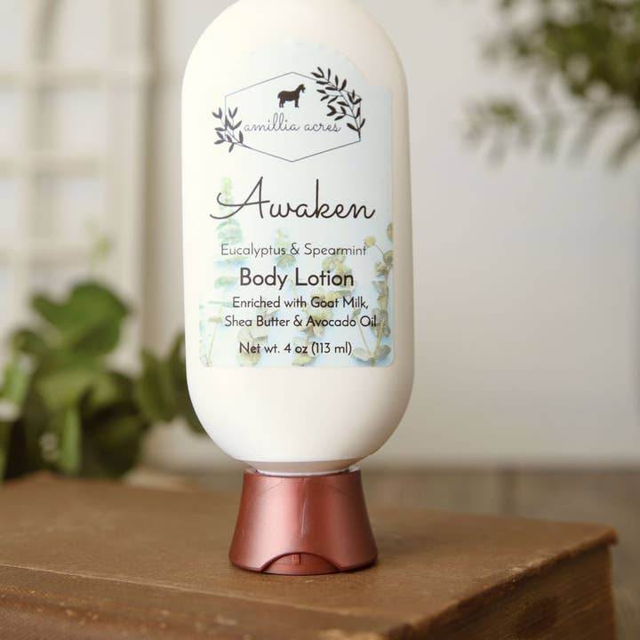 Amillia Acres - Wholesale Body Cream/Lotion - Awaken | Goat Milk Lotion