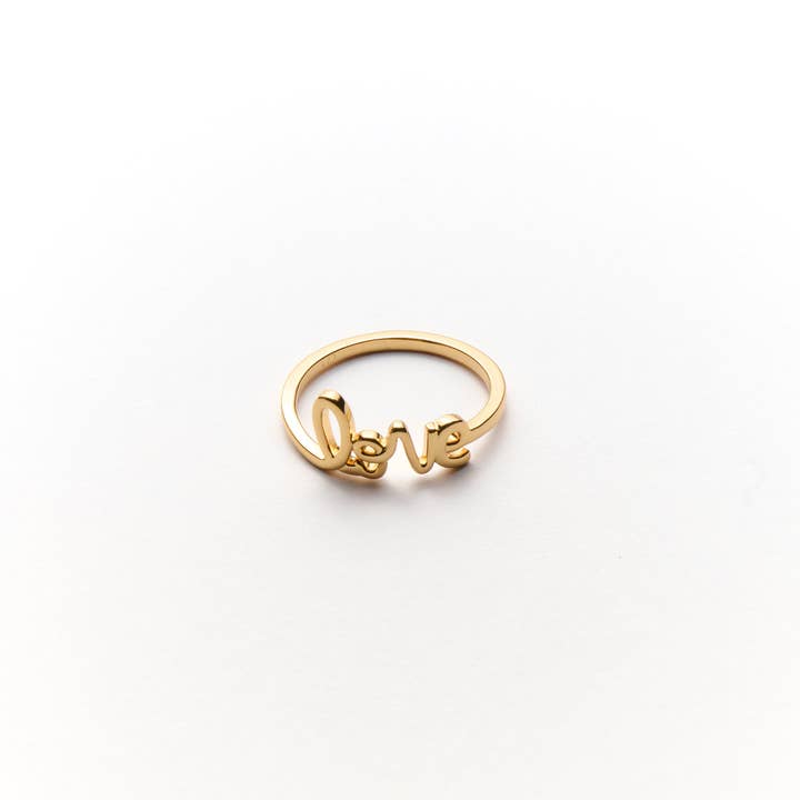 Love Ring for wholesale by GLAM & GLORY Jewels made with love