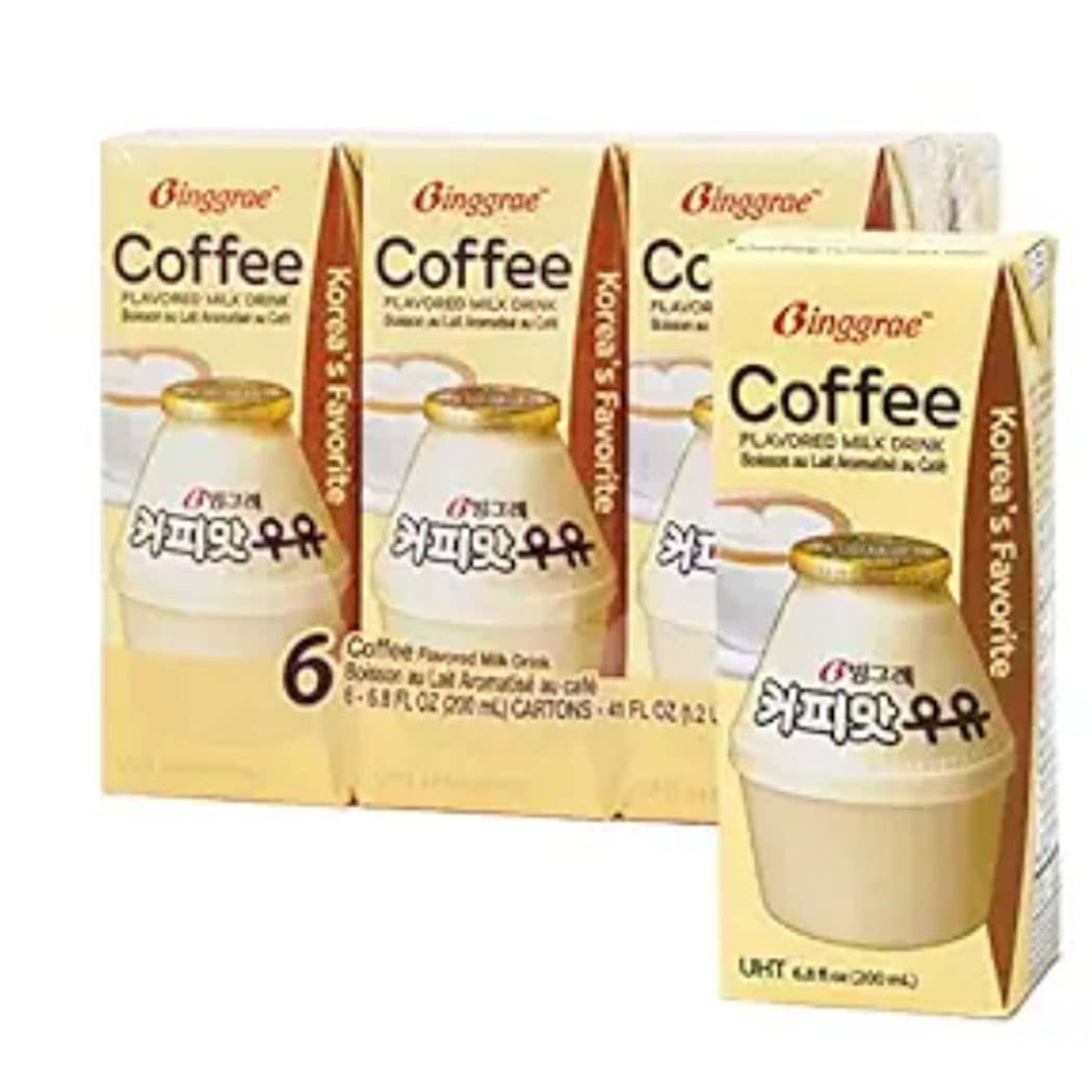 K Moitves Foods - Wholesale Non-Dairy Milk - Binggrae Korea’s #1 Flavored Milk-6.8oz (4x6, 24 Packs)9