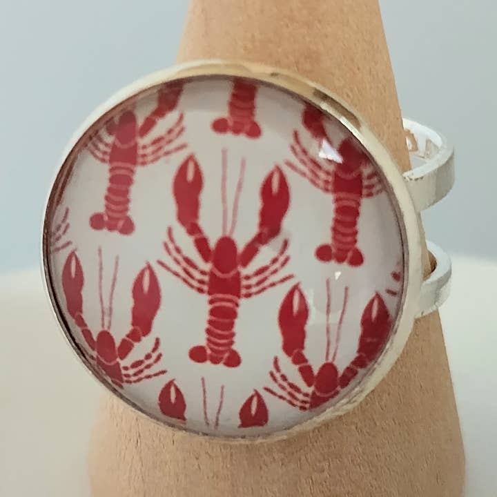 Håndlavet Hummer Ring, Kostume Hummer Ring for engroshandel hos Piccadilly Pendants