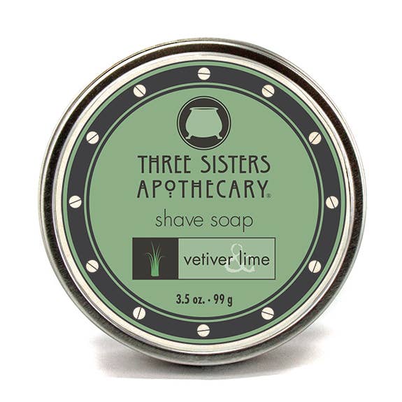 Jabón de afeitar Vetiver & Lime para venta al por mayor de Soap Cauldron