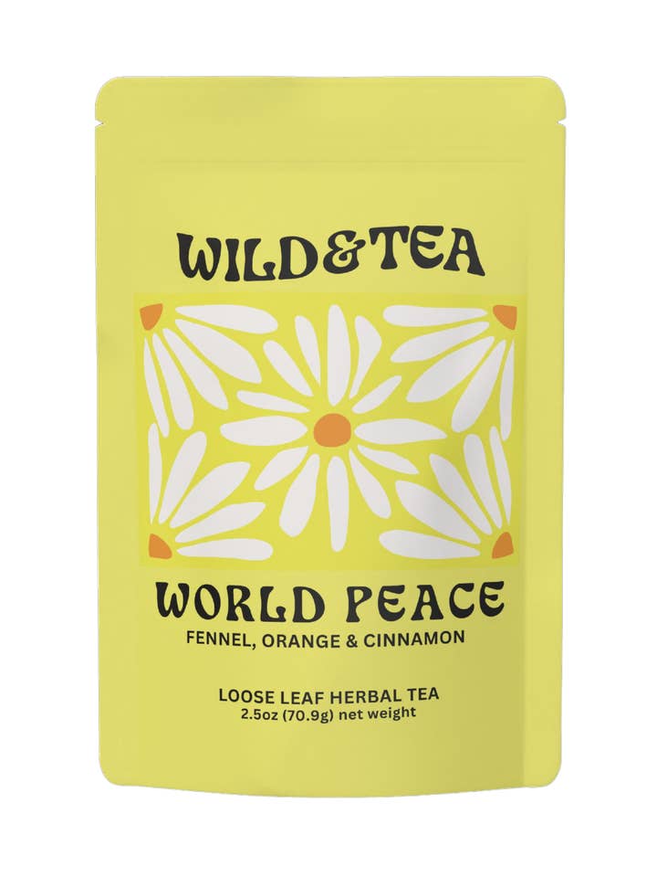 World Peace Herbal Tea for wholesale by Wild & Tea