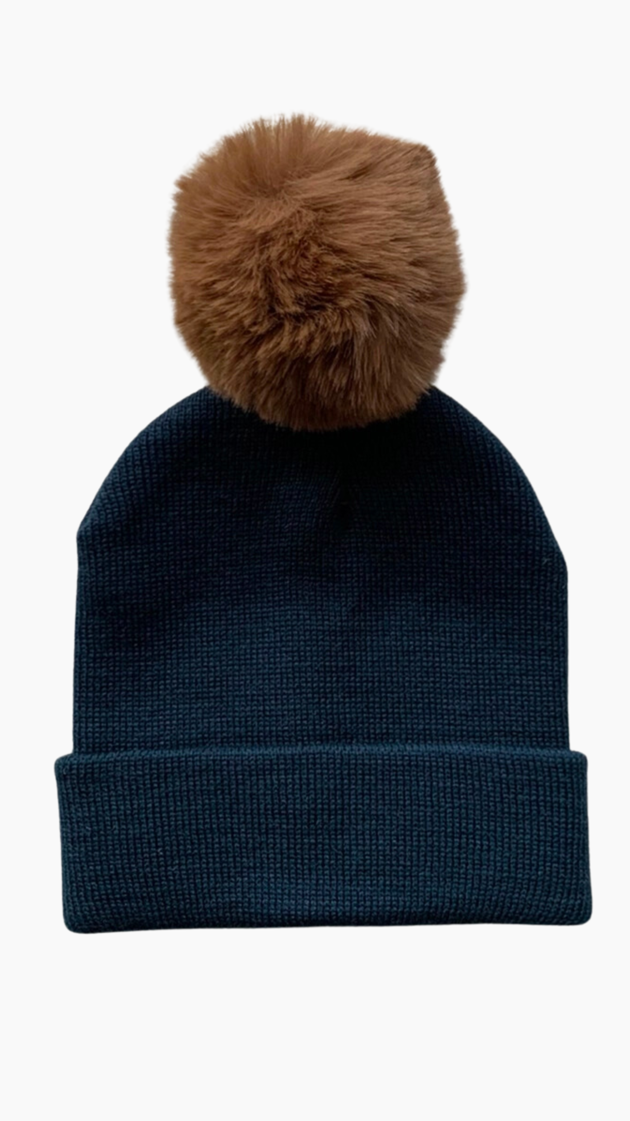Himmelberg Baby - Wholesale Beanie - Kids - Single Pom Pom Baby/Kid's Navy Beanie Hat, 0 to 8 Years6