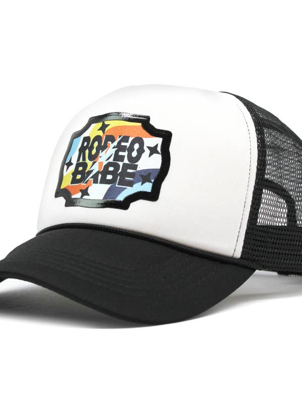 RODEO BABE TRUCKER HAT for wholesale by Insane Gene USA