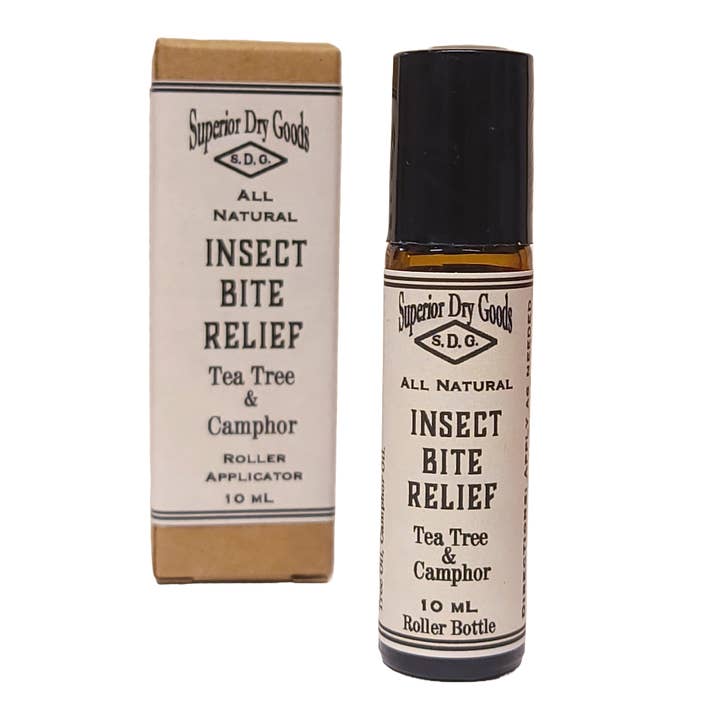 Superior Dry Goods - Wholesale Itch Ointment/Cream - Natural Insect Bite Relief | Camphor & Tea Tree | Effective