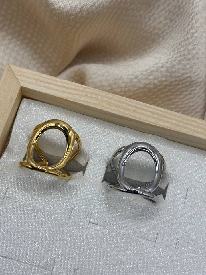 Anel de Aço Inoxidável Flex por atacado de YOLA