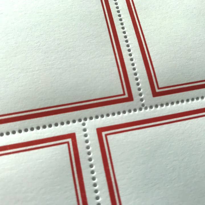 The Portland Stamp Company - Wholesale Gift Tag Label - Blank Labels — Classic, Red5