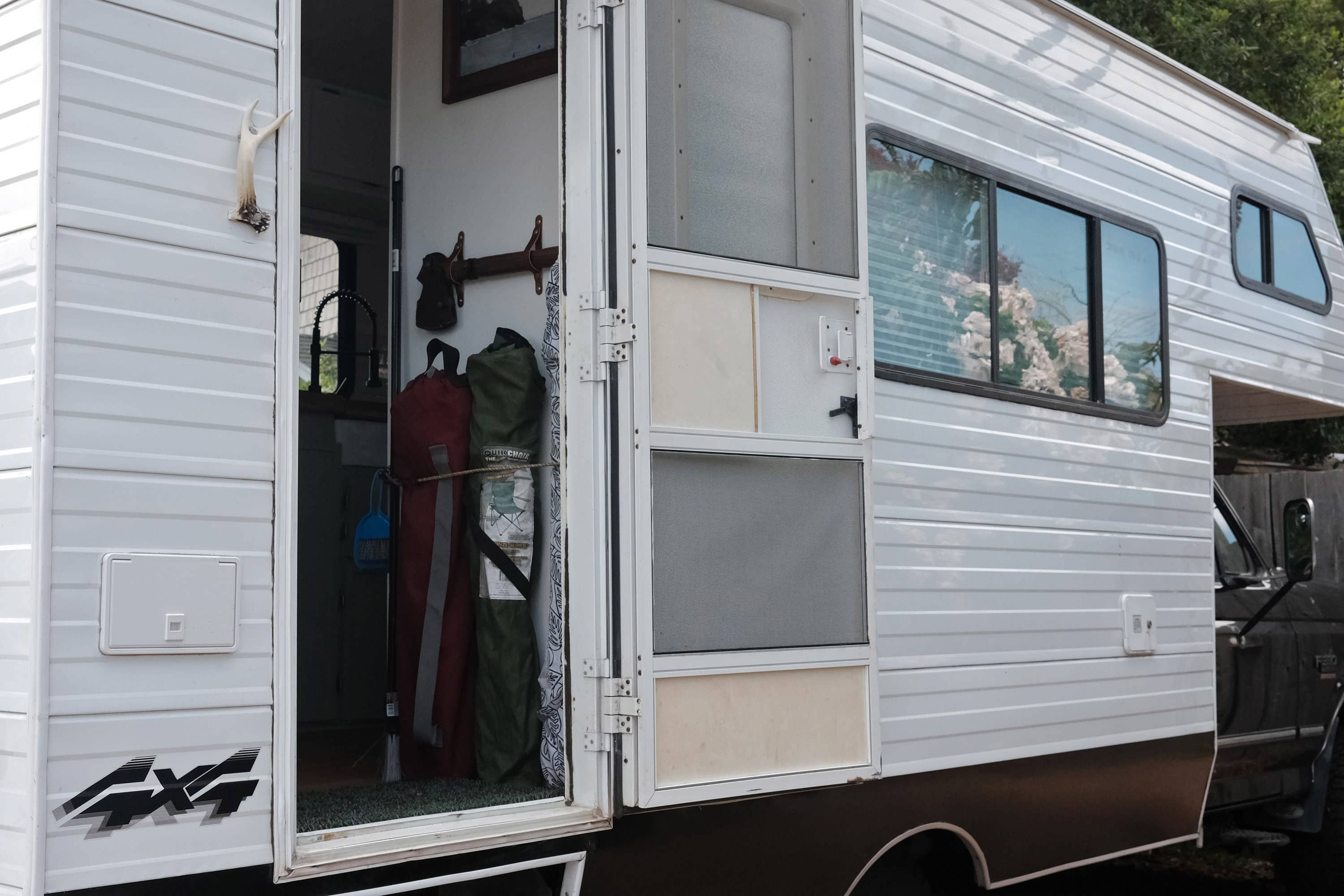 Small Truck Campers - Wholesale Wall Hook - Leather Axe Display/Holder7