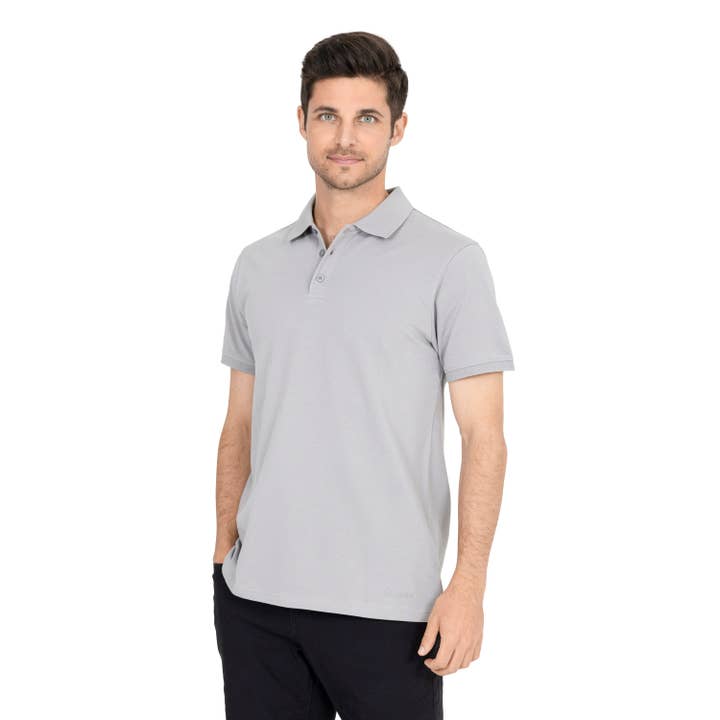 Short-Sleeve Solid Pique Polo for wholesale by ben john