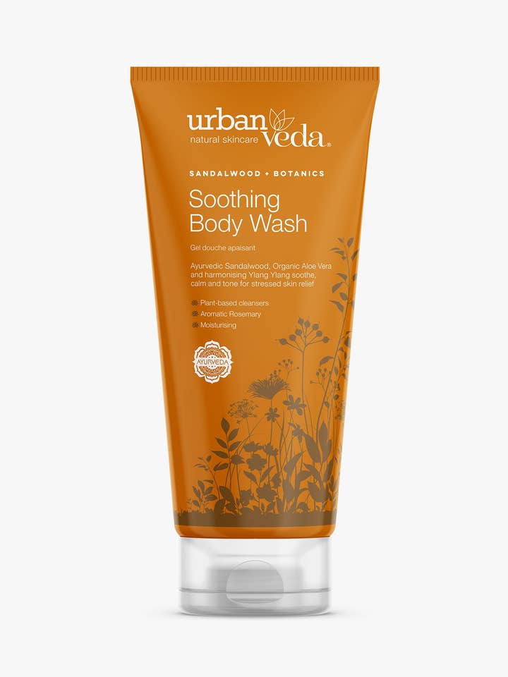 Soothing Spa Sandalwood & Aloe Vera Body Wash 200ml Urban Veda for wholesale by Urban Veda