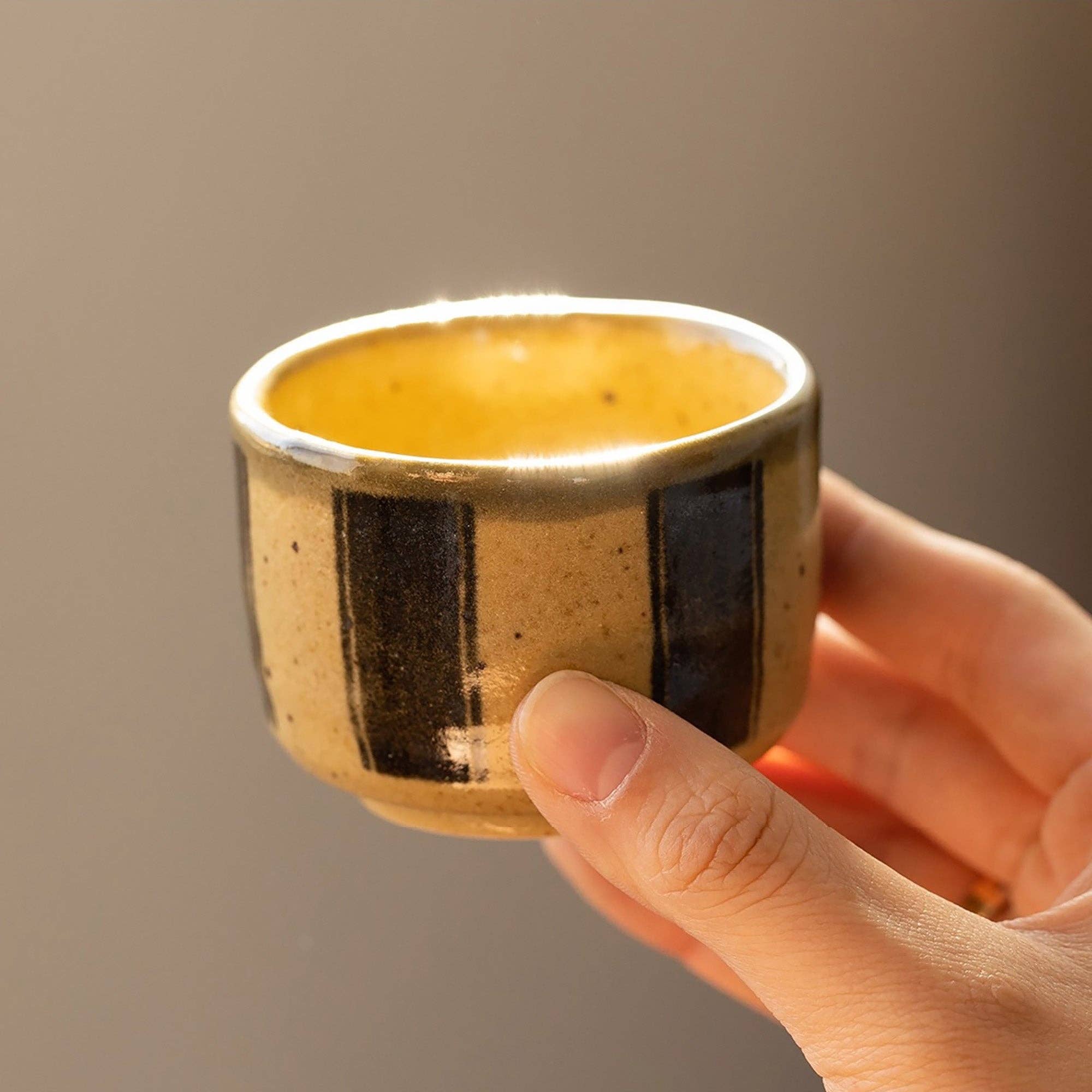 MinoCraft - Wholesale Coffee/Tea Cup - Minoyaki stoneware tea or sake cup6