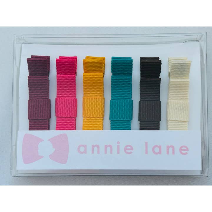 Boîte de 6 nœuds pour cheveux - vente solide 1 pour la vente par Annie Lane