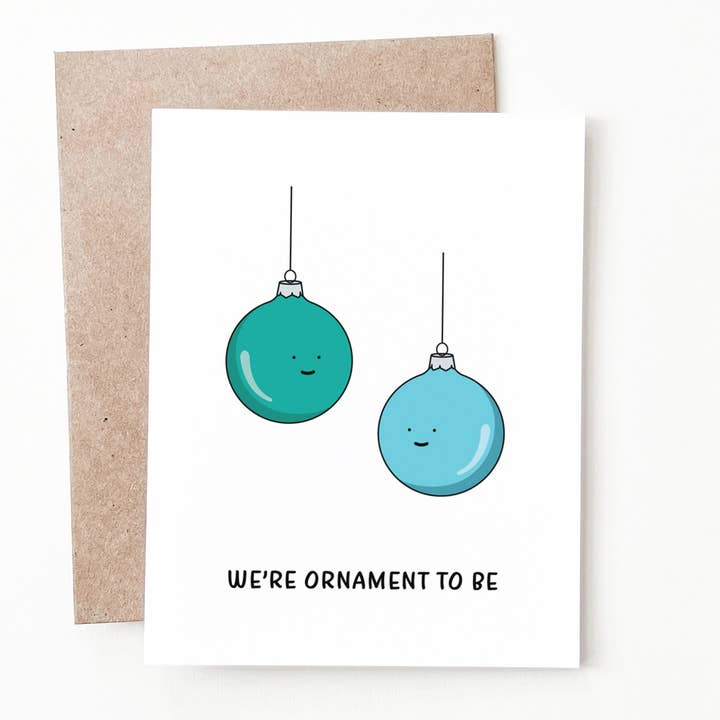 Cartão de Natal enfeite de natal por atacado de Nine Two Design