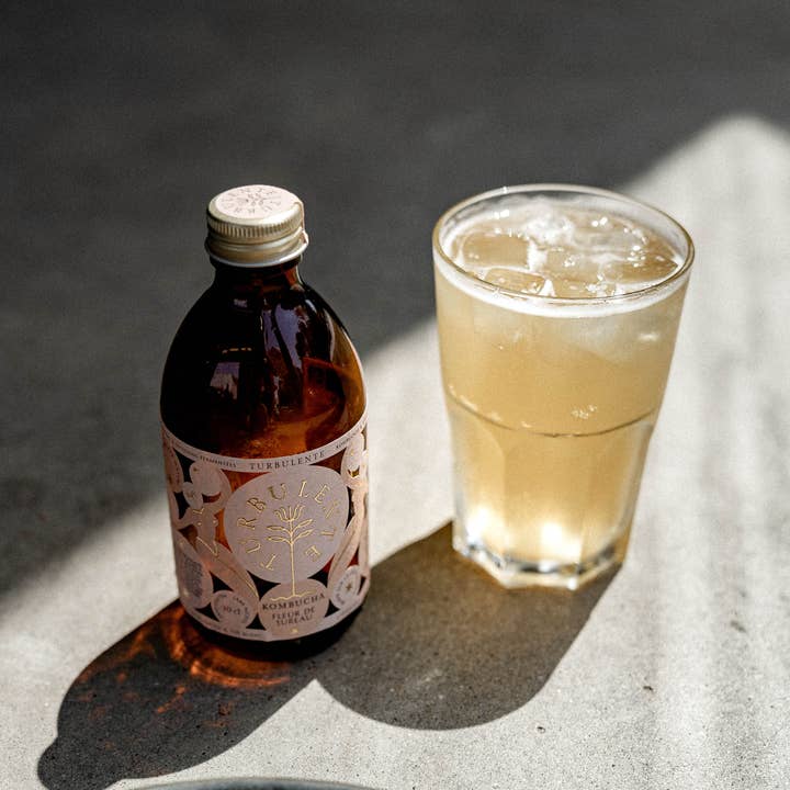 Turbulente - Wholesale Kombucha - Elderflower Kombucha & White Tea