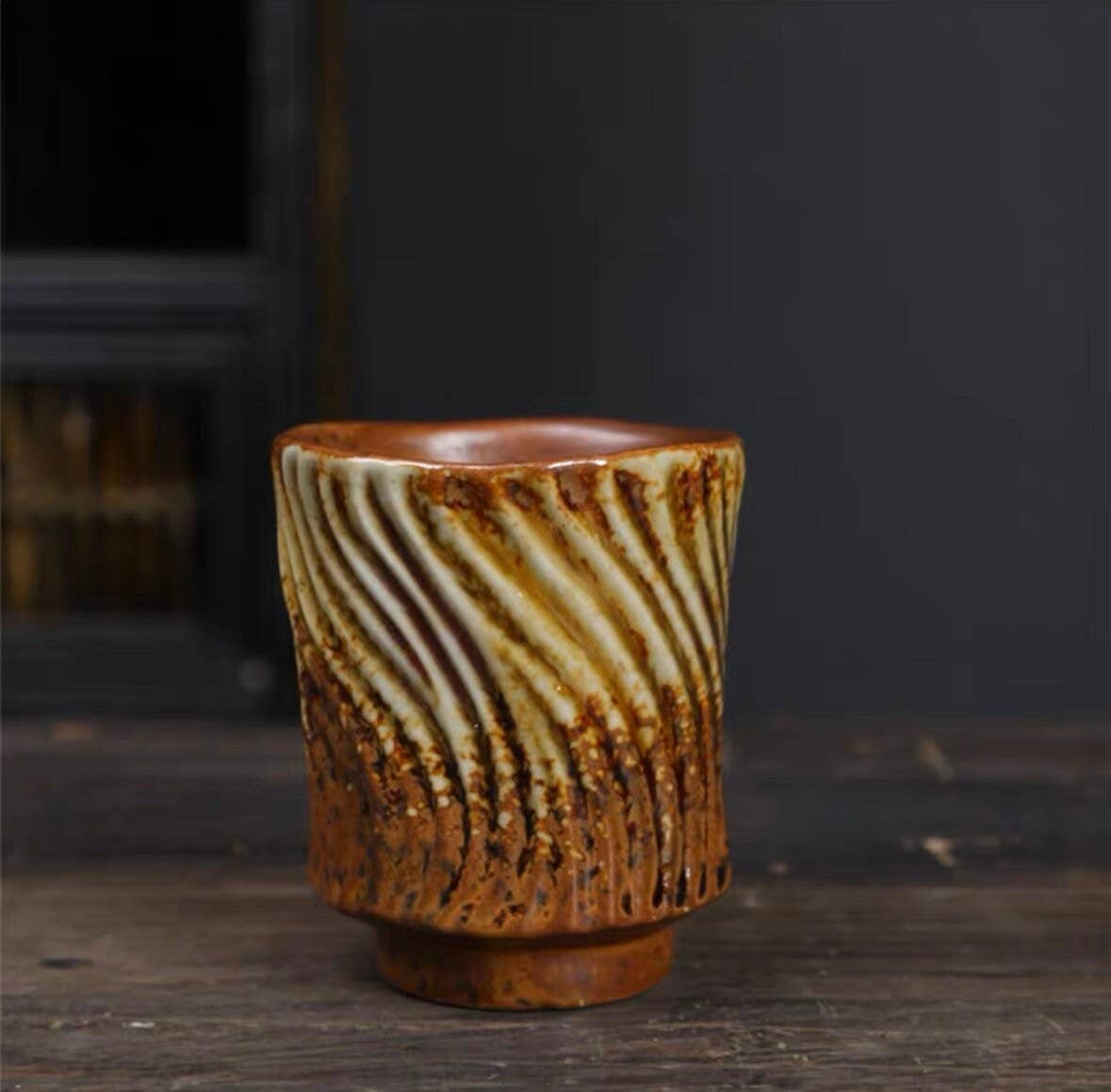 Gohobi （We cover U.S. import duties） - Venta al por mayor Taza de café/té - Taza de cerámica estilo japonés Gohobi colorida para té3