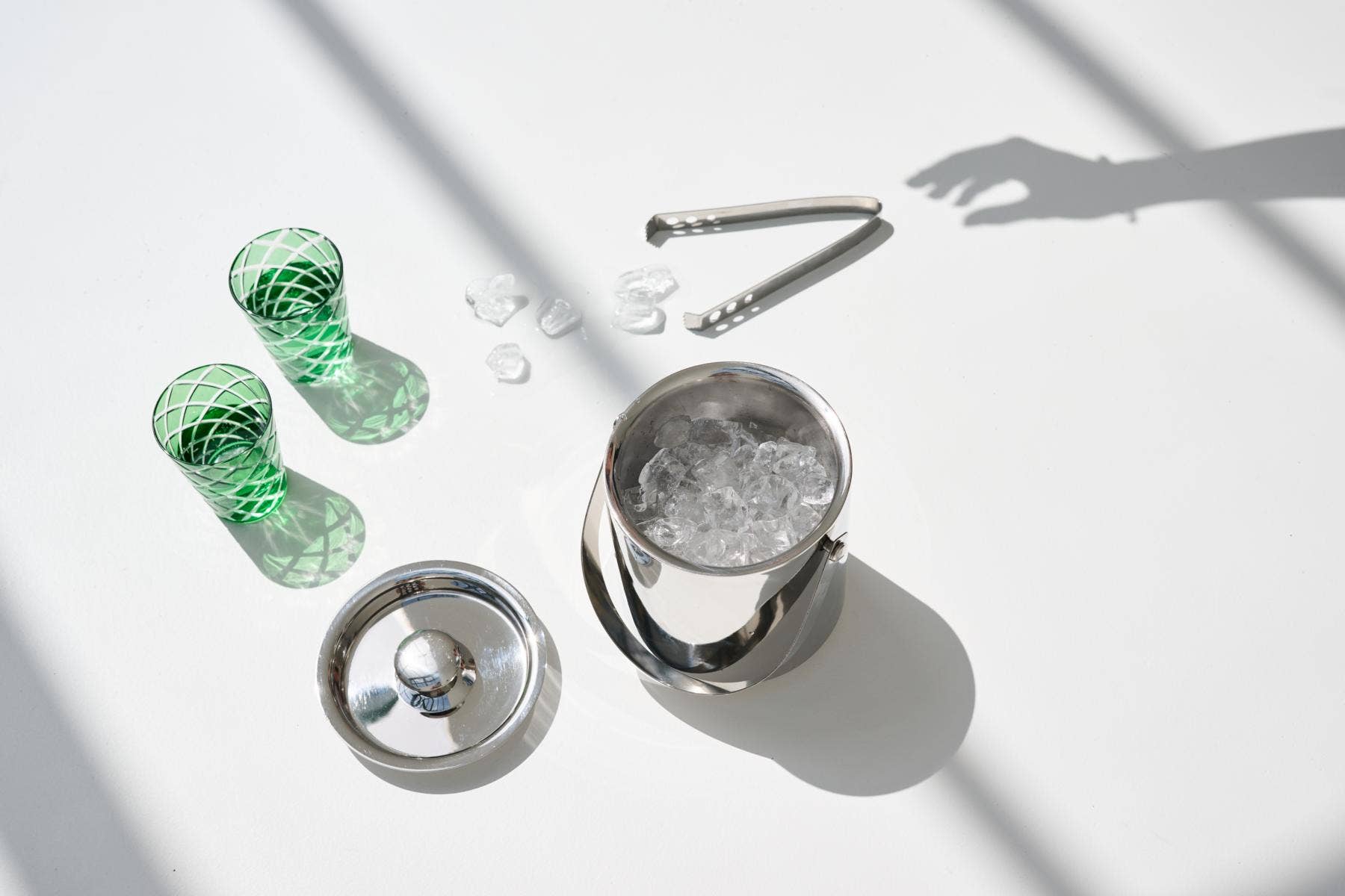 EDZARD – Engroshandel Isspand – Seatlle isspand (højde 16 cm) med låg og indsats, rustfrit stål3