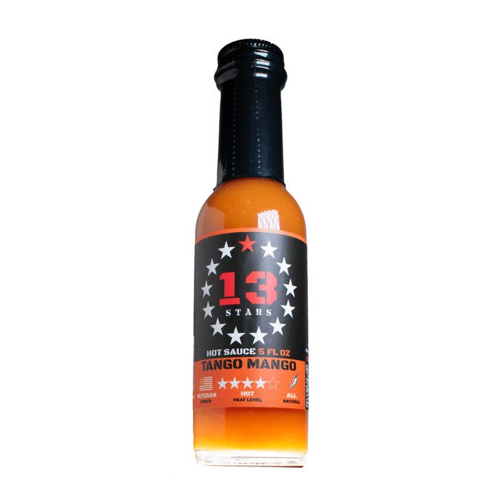 13 Stars Hot Sauce - Wholesale Hot sauce - Tango Mango - Hot Sauce (12-Pack)5