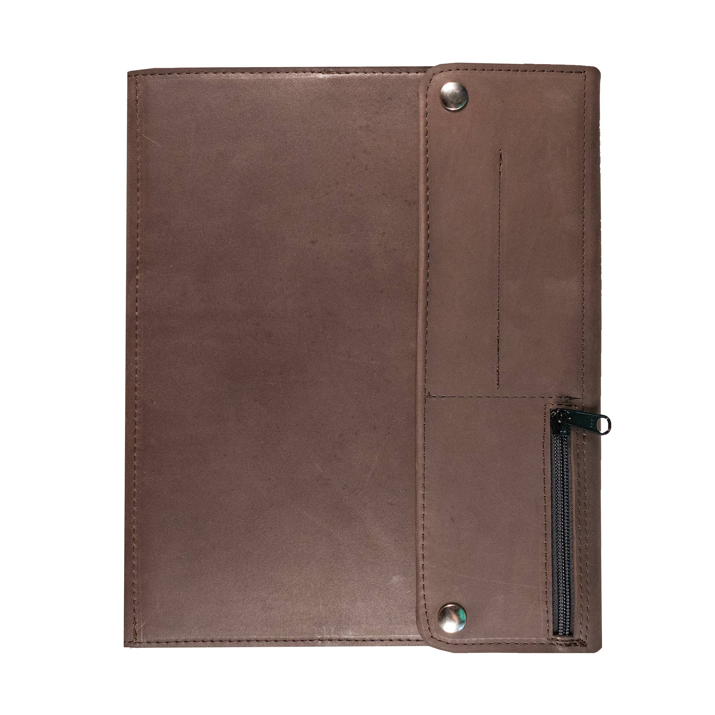 Allegory Handcrafted Goods - Wholesale Laptop/Tablet Case - Unisex - Walker Portfolio | Medium Leather Padfolio & Tablet Case for A4/Letter Pads3