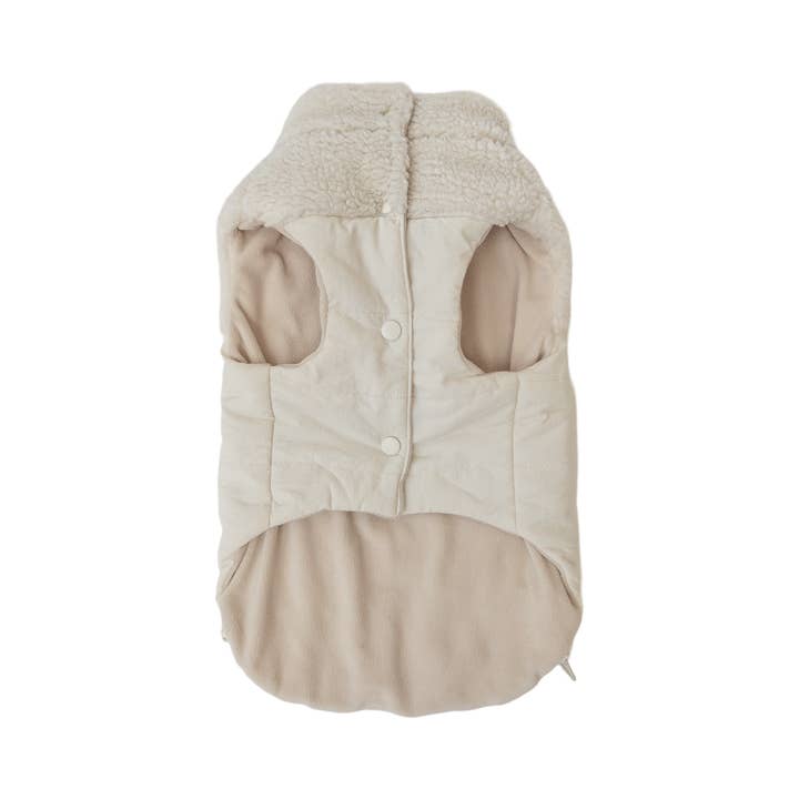 GIGI’S USA - Wholesale Pet Vest - Dog - Comfort Teddy Creamy Cloud Vest1