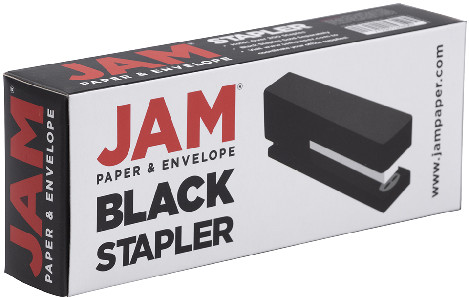 JAM PAPER - Wholesale Stapler - JAM Modern Desk Stapler, Black, 1/Pack1