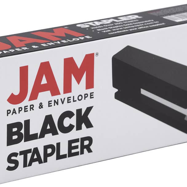 JAM PAPER - Wholesale Stapler - JAM Modern Desk Stapler, Black, 1/Pack1