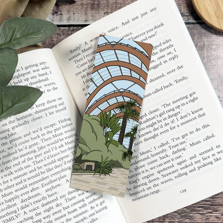 Winter Garden, Sheffield Bookmark for wholesale by Lisa Swift Illustrations