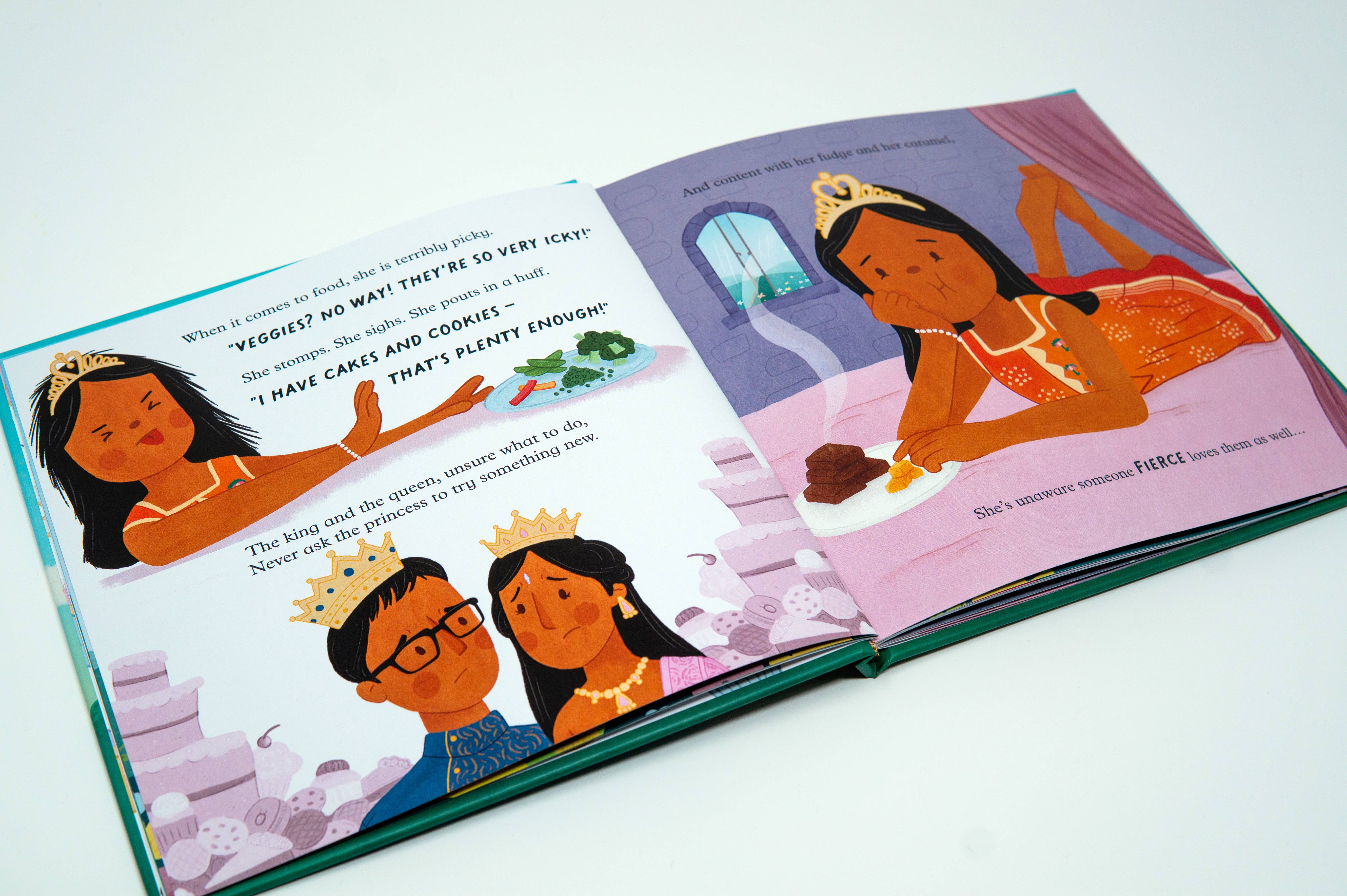 Brown Paper Fox - Wholesale Early Reader Book (6-8) - The Picky Princess and the Dragon | Hardcover Picture Book8