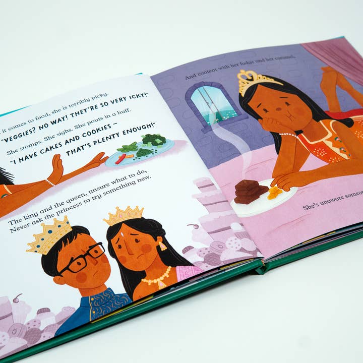 Brown Paper Fox - Wholesale Early Reader Book (6-8) - The Picky Princess and the Dragon | Hardcover Picture Book8