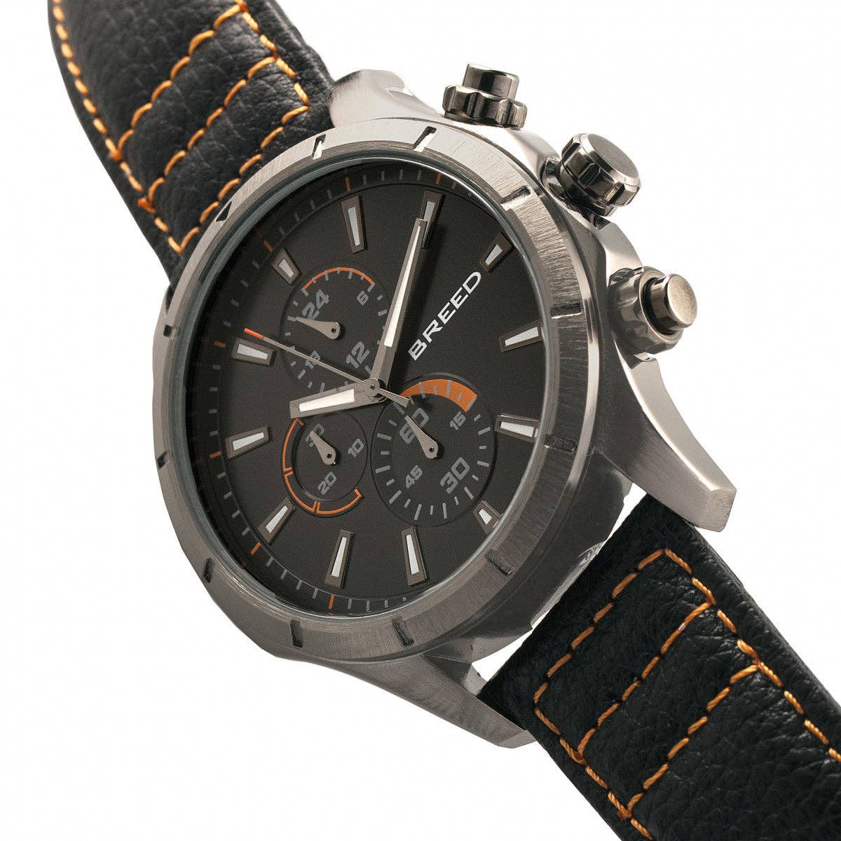 Breed – Relógio de pulso - Homem por atacado – Breed Lacroix Chronograph Relógio com pulseira de couro16