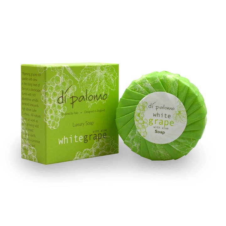 Savon de luxe au raisin blanc 100 g pour la vente par Flame & Fragrance Ltd