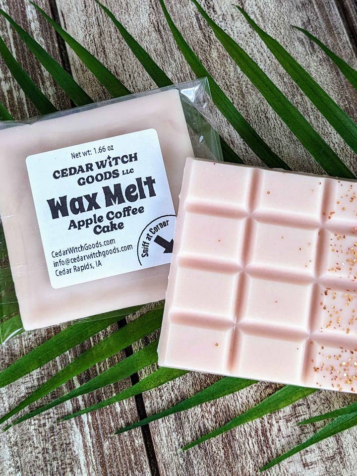 Torta di Mele e Caffè Cera da Sciogliere per la vendita all'ingrosso da parte di Cedar Witch Goods