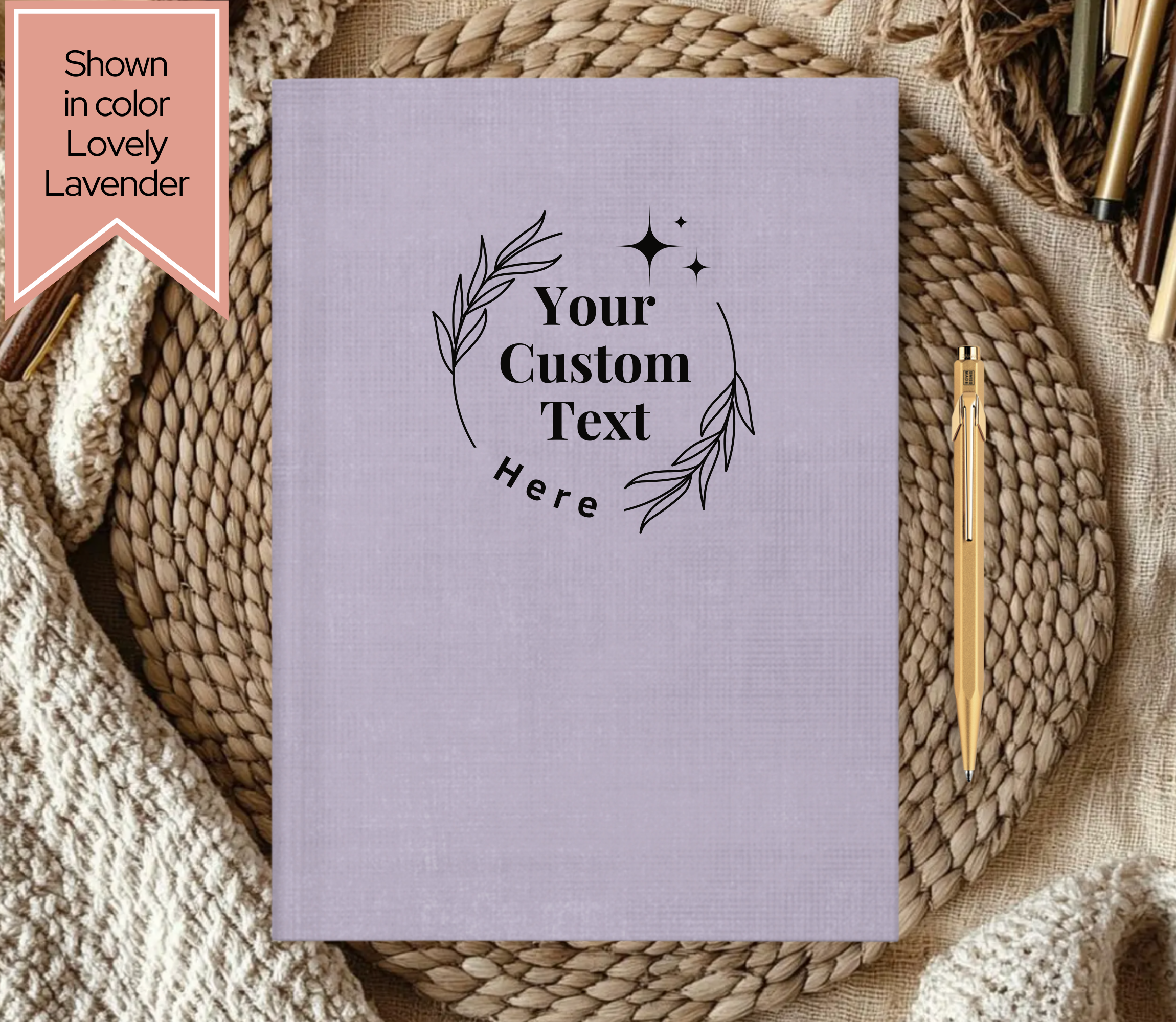 Sunny Day Style - Wholesale Journal/Diary - Custom Journals w. your logo - Yoga Wellness Studio6