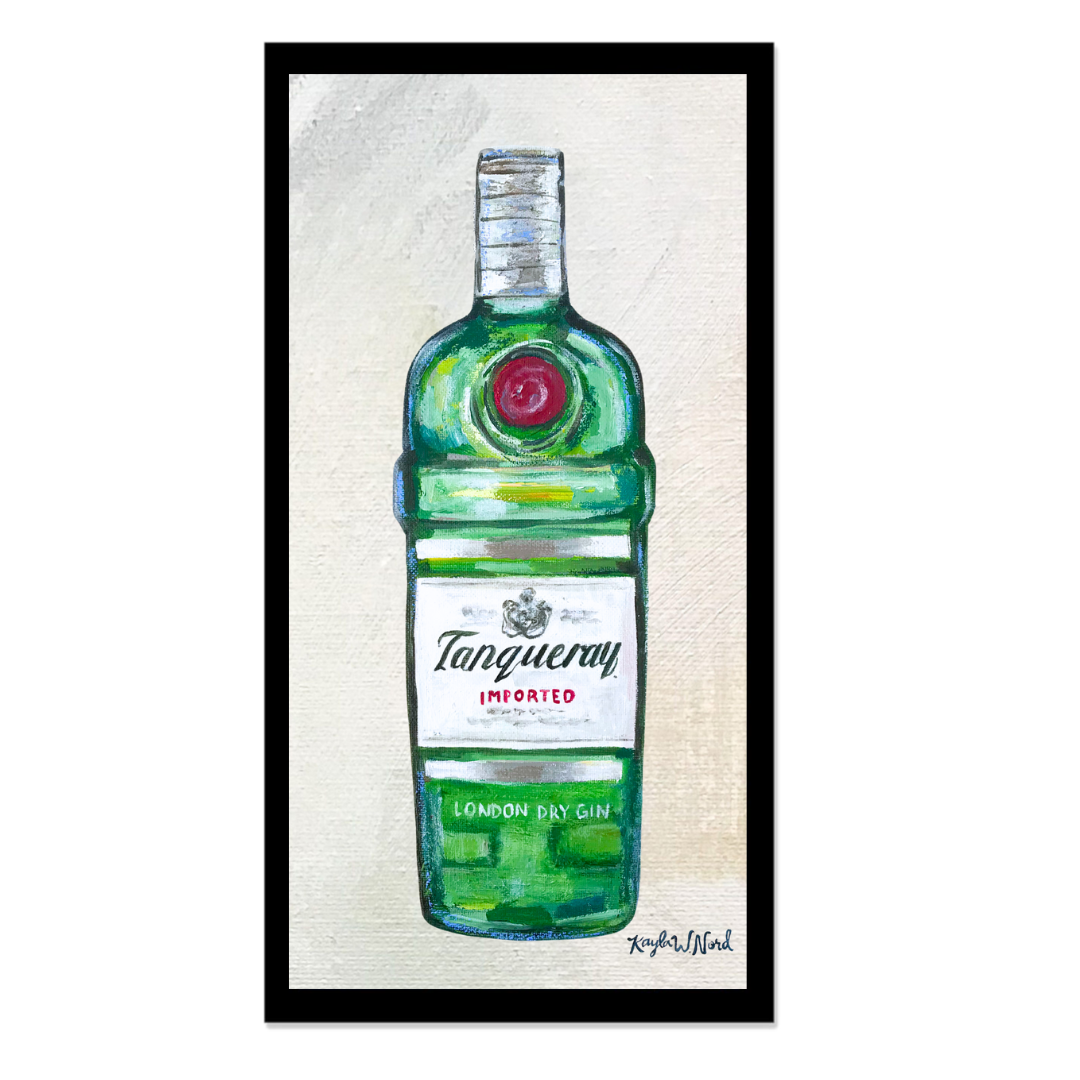 Kayla Weber Art - Wholesale Art Print - "Tanqueray" (PRINT)2