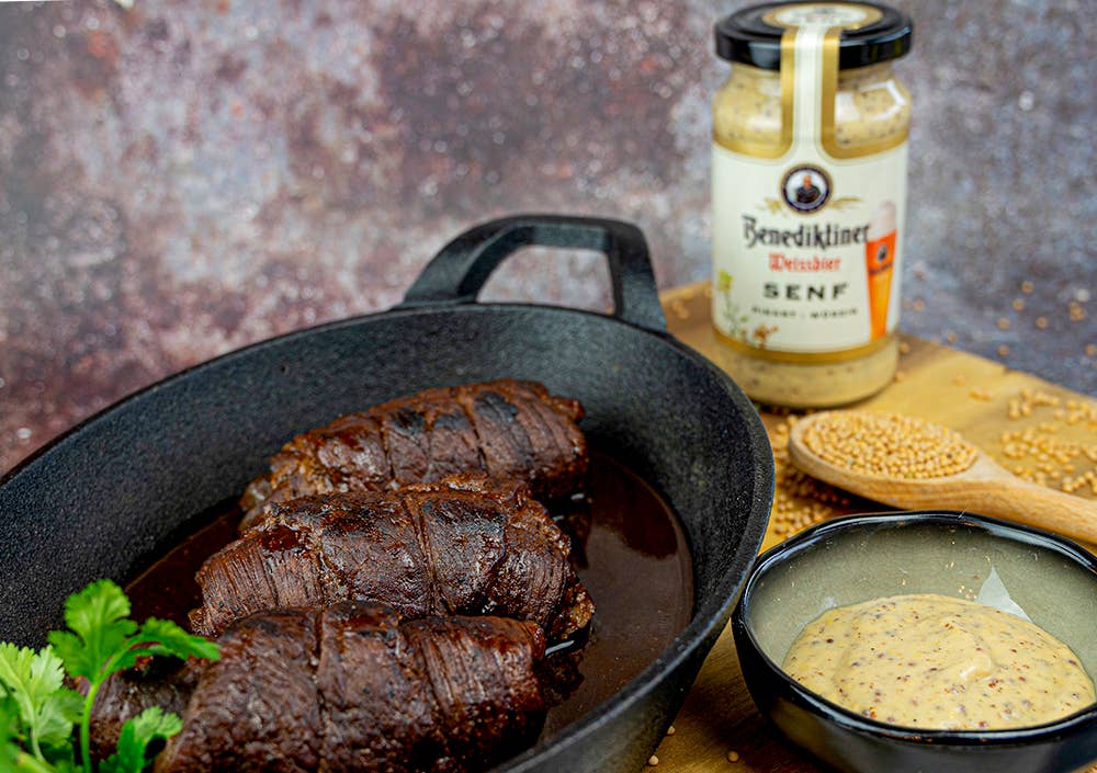 Altenburger Senf & Feinkost GmbH & Co. KG - Wholesale Mustard - Benediktiner Weissbier Mustard - spicy/spicy3