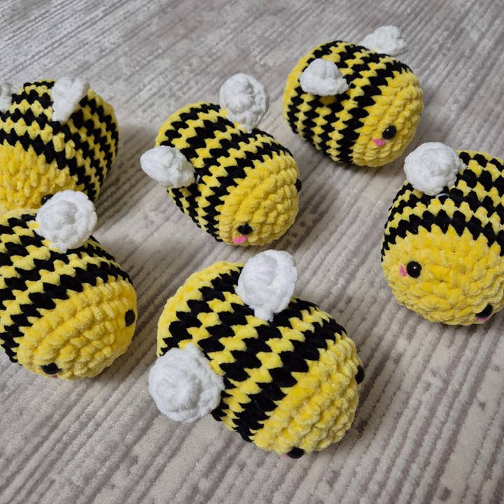 despinacrafting - Wholesale Stuffed/Plush Toy - Kids & Baby - Crochet Stuffed Toy Bee1