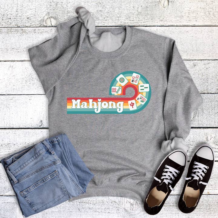 Mahjong Retro Wave Sweater voor wholesale door The Way Down South