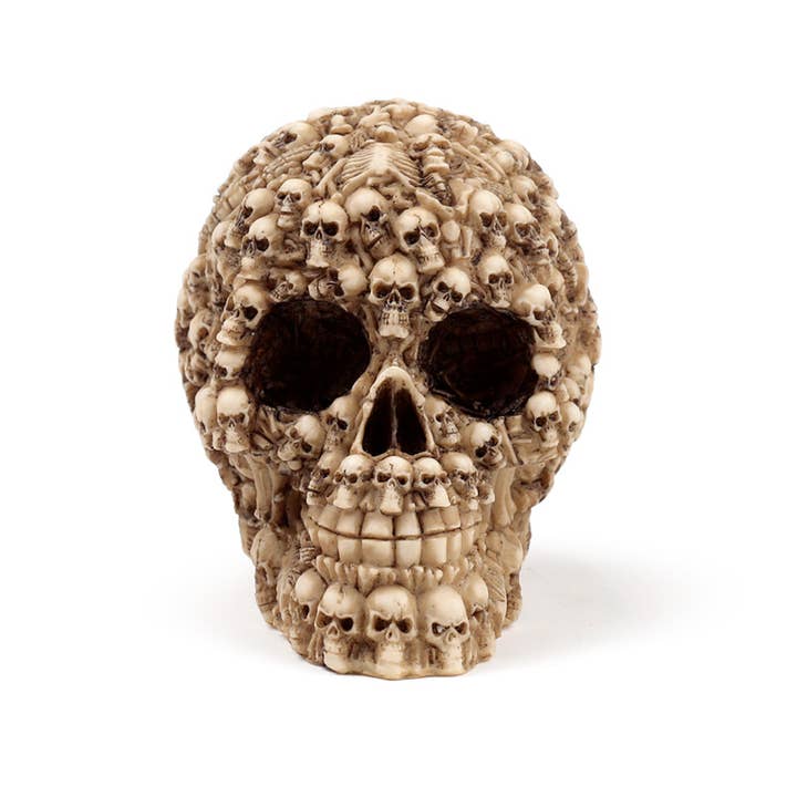 Puckator Ltd – wholesale Ornament – Multiple Skulls Head Decoration3