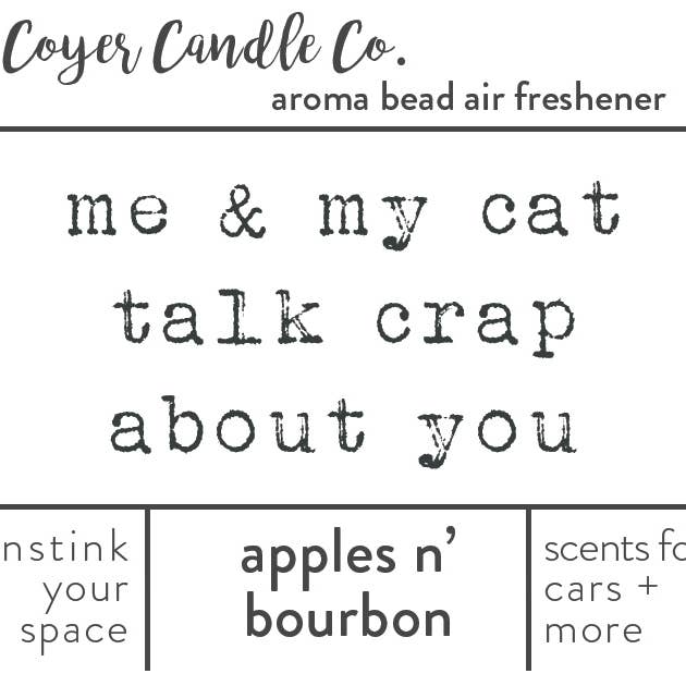 Coyer Candle Co. - Vente Désodorisant pour voiture – unisexe - Désodorisants | Collection Lucky Oliver | Édition Cat1